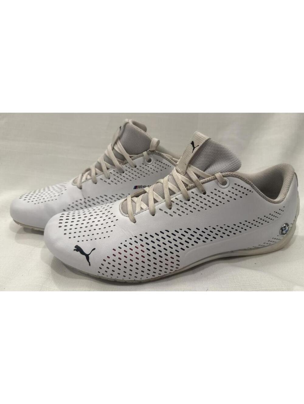 Puma BMW Motorsport White Athletic Sneakers US 10.5